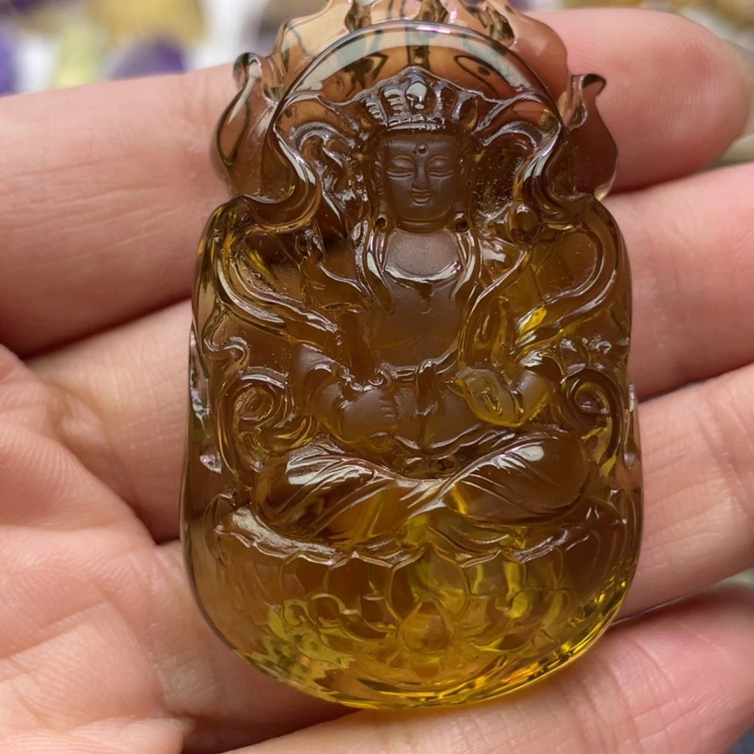 水晶颈饰未镶嵌定制