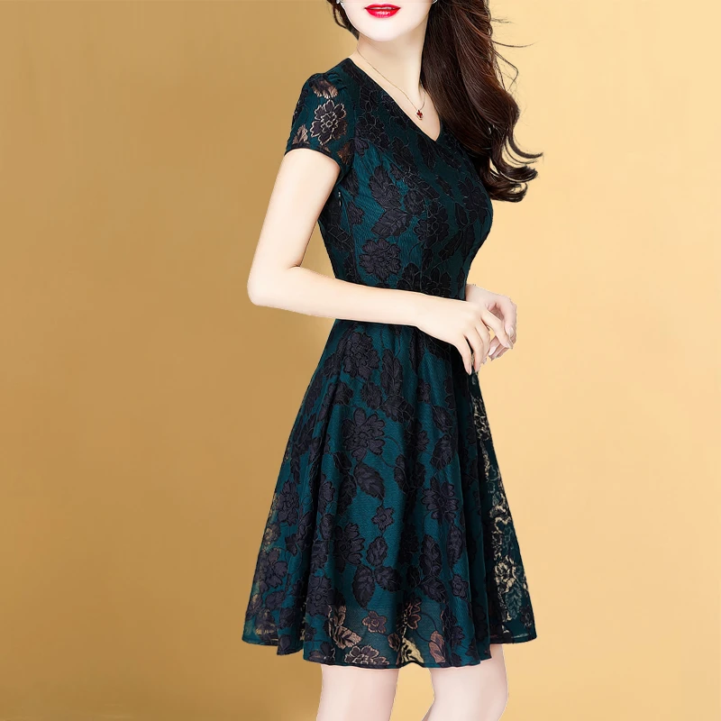 【品牌正品】7004女装连衣裙2025新款气质时尚夏季收腰