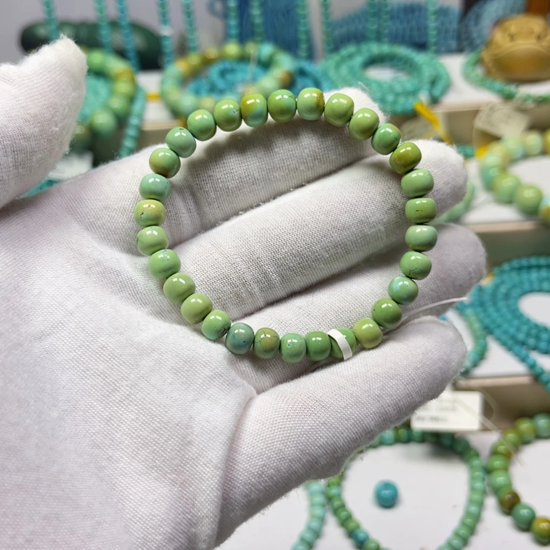 绿松石未镶嵌手链