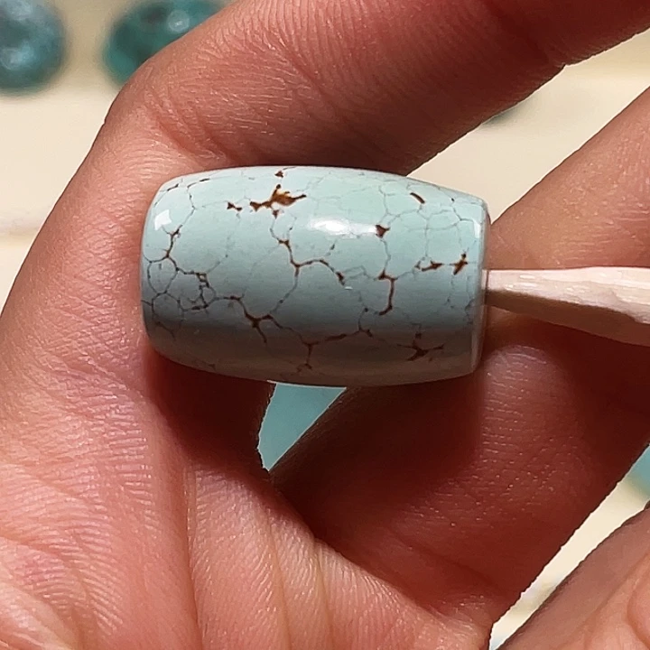 绿松石未镶嵌吊坠