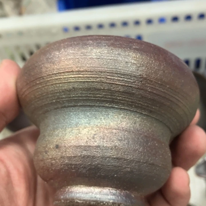 柴烧茶具茶杯大放漏