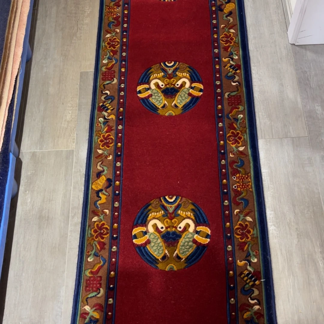 羊毛57×197纯羊毛特价地毯