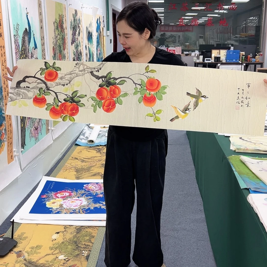 国画宣纸国画纯手绘作品