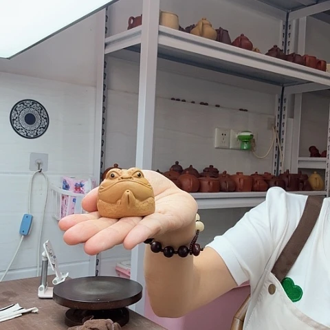 段泥茶宠金蟾茶宠