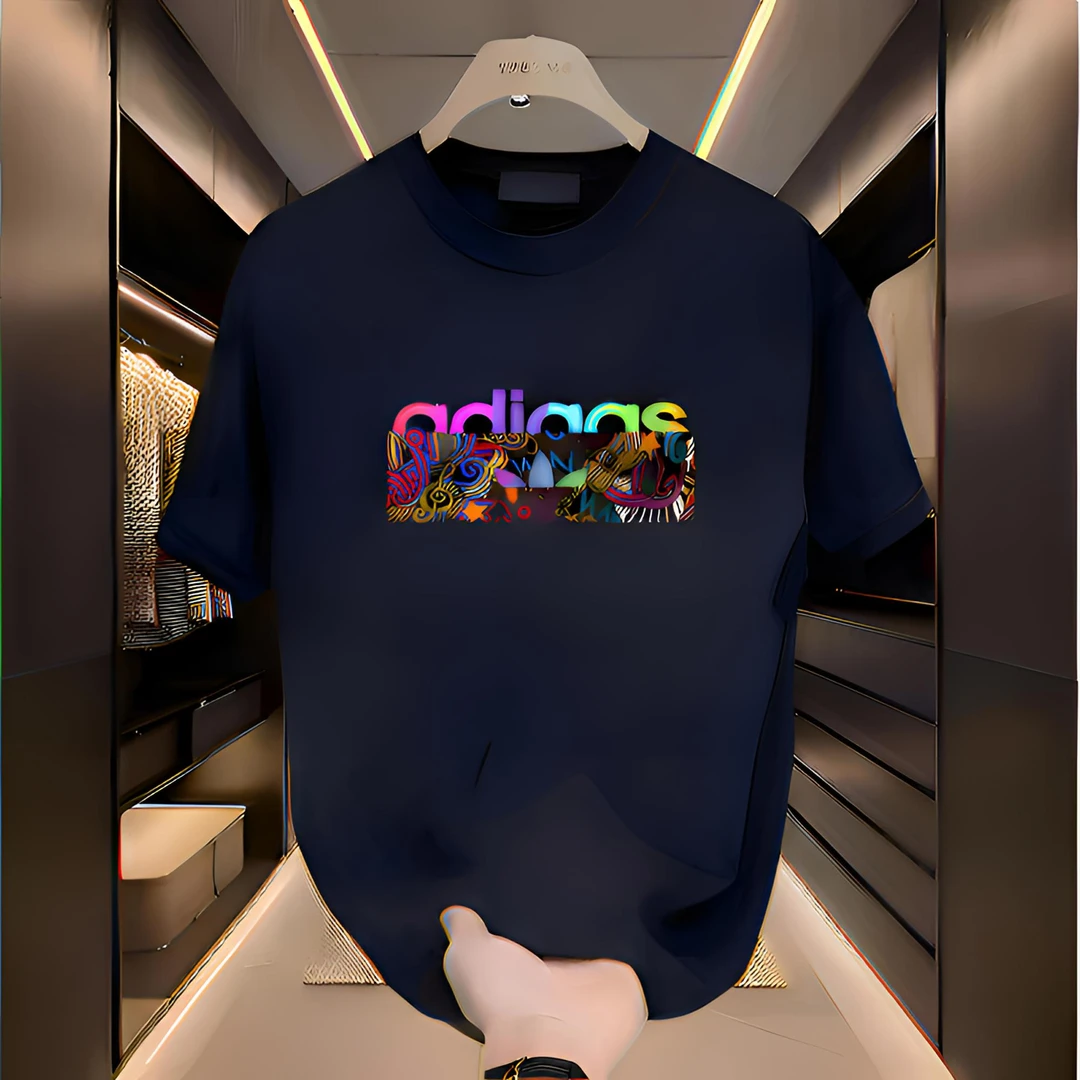 一折专区丨奥莱品质丨夏季凉感短袖T恤情侣冰丝上衣半袖潮流上衣