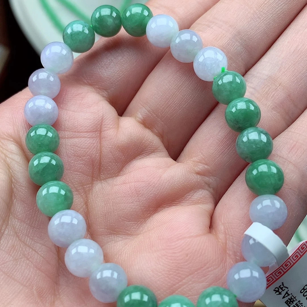 翡翠未镶嵌项链翡翠