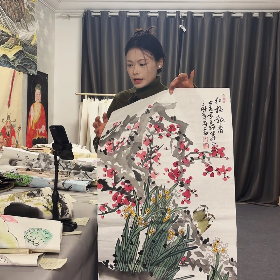 国画纯手绘图纯手绘纯手绘