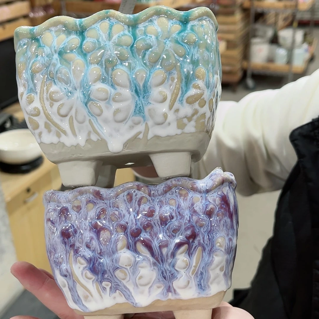 【闪购商品】陶瓷陶瓷多肉植物花盆