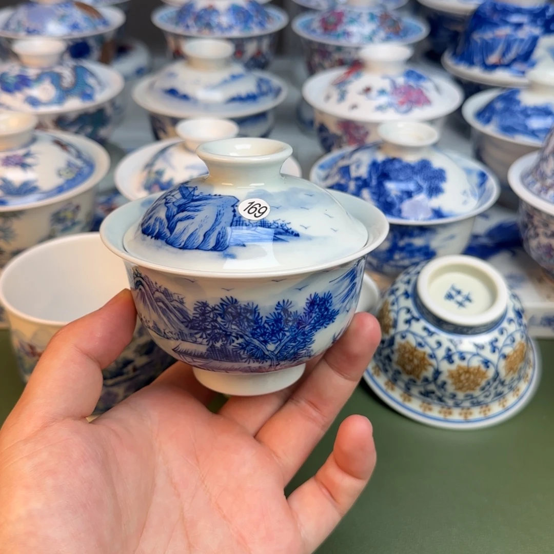 彦祖纯手工手绘茶具169