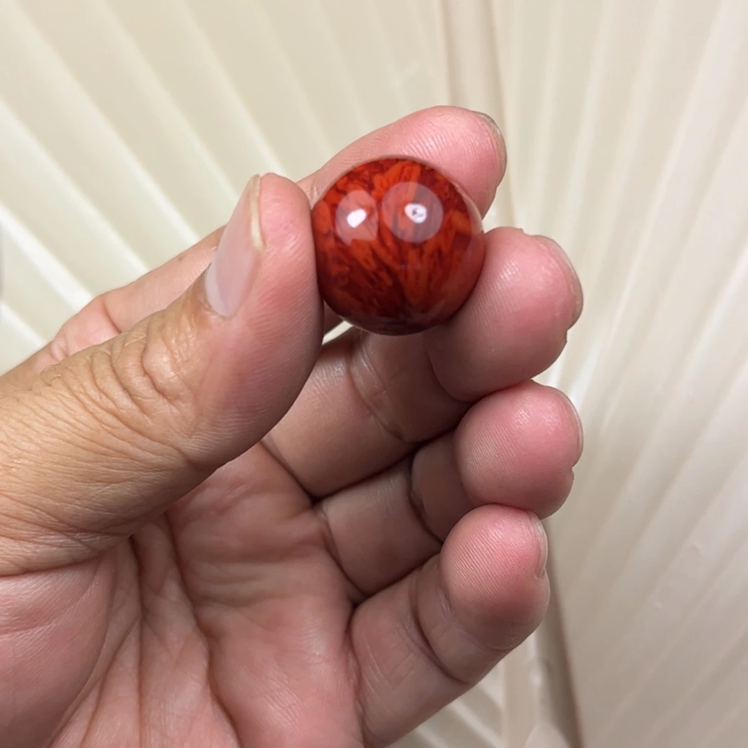 未镶嵌火焰珠南红玛瑙