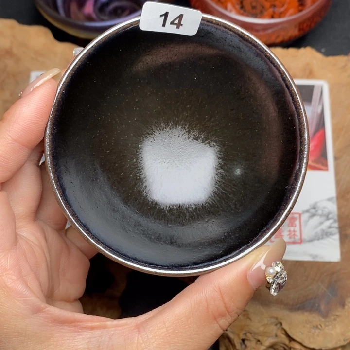 茶盏建窑建盏主人杯14