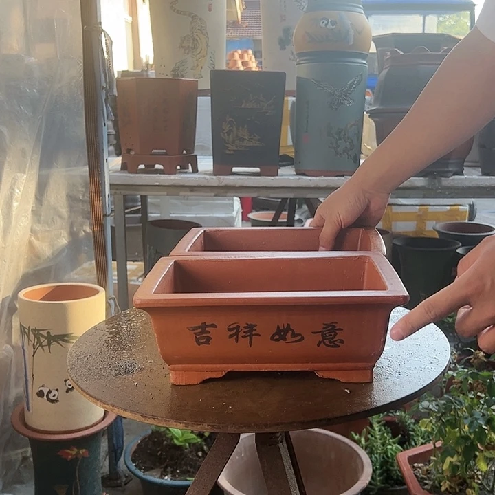 宜兴紫砂26+26红马槽