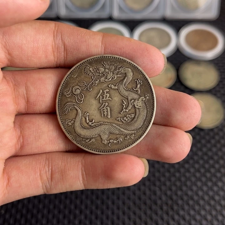 金属大头龙洋船洋工艺品