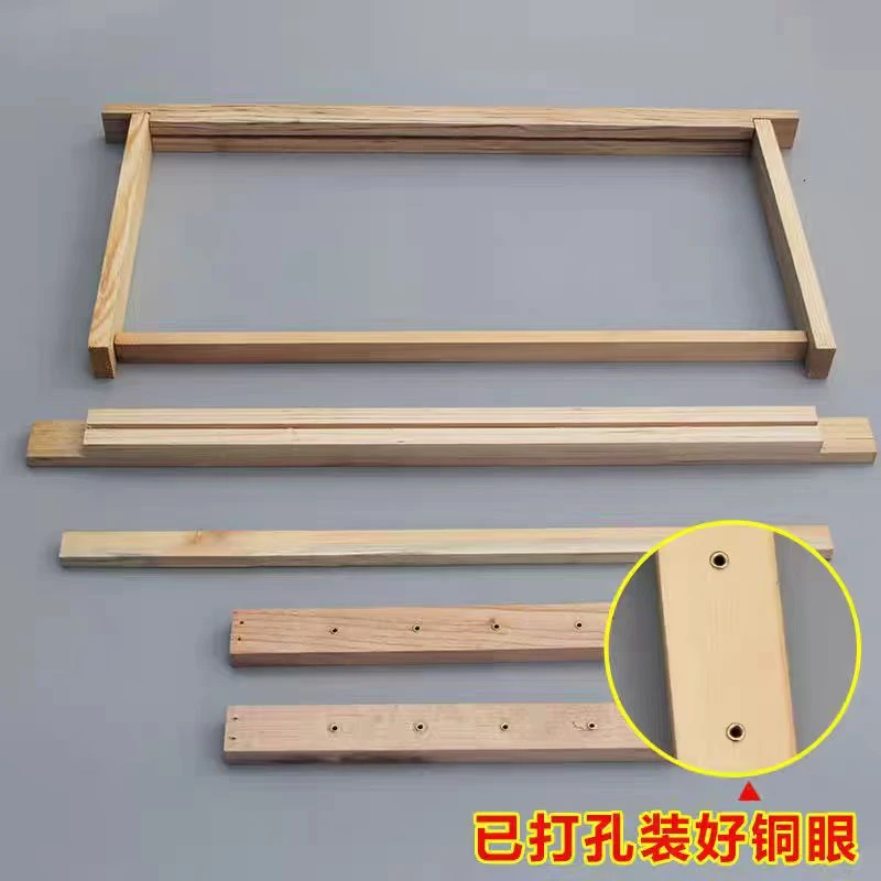 半成品巢框标准巢框蜜蜂巢框中蜂意蜂巢框无铁丝全新香杉木散装
