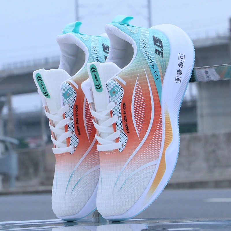 男鞋夏季鞋子跑步鞋男款减震轻便透气健身跳绳体测休闲运动鞋百搭