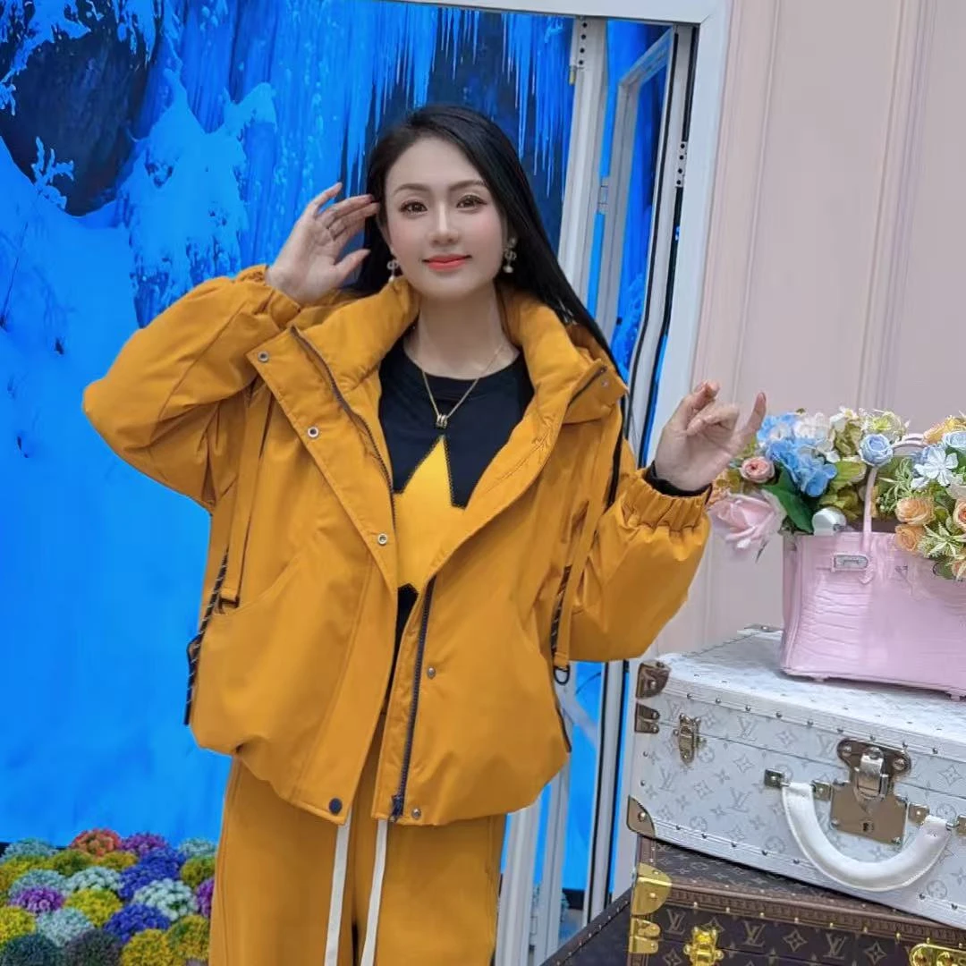 【芳芳私服】羽航之家2025新款冬季新款时尚潮酷风羽绒服女xb2525