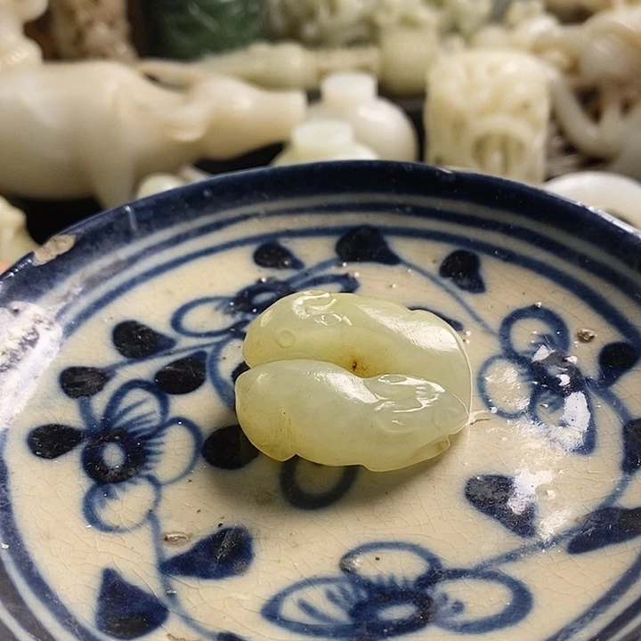 工艺品瓷盘内挂坠