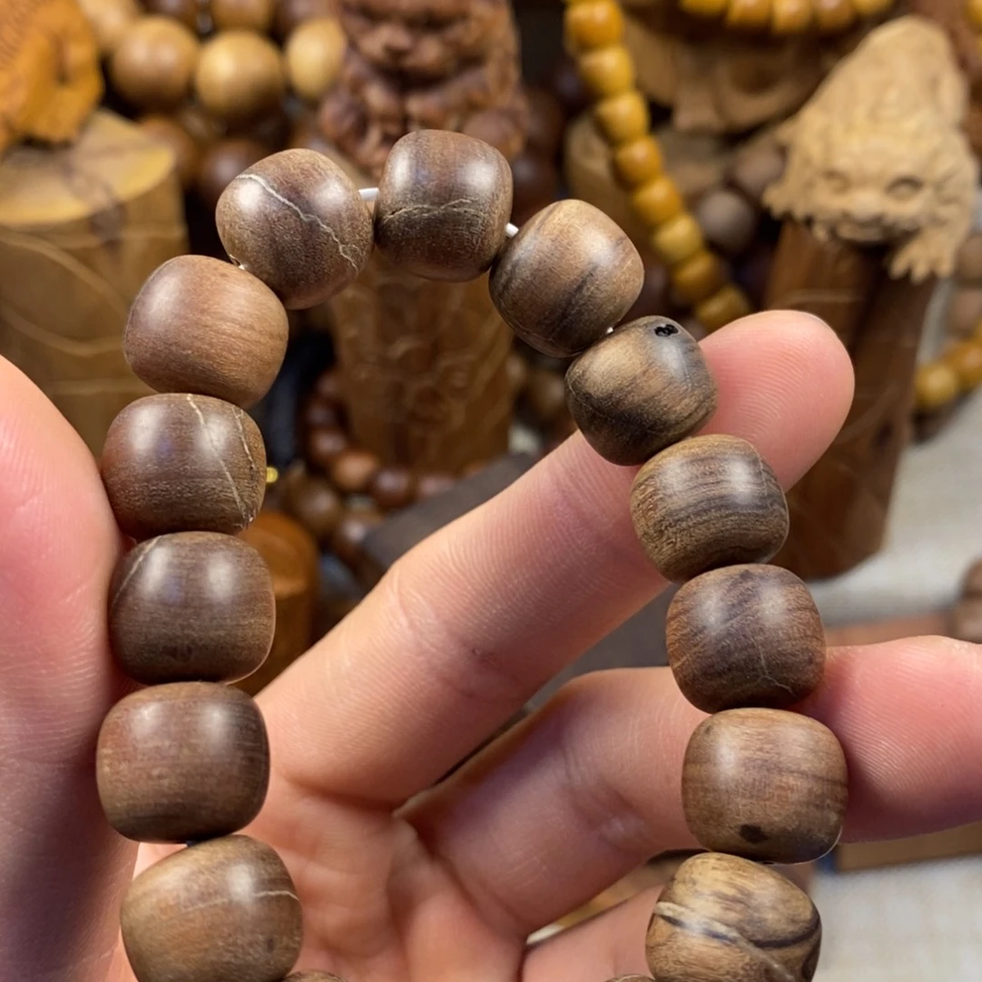 檀香木手串/手链焦糖1213大瑕疵