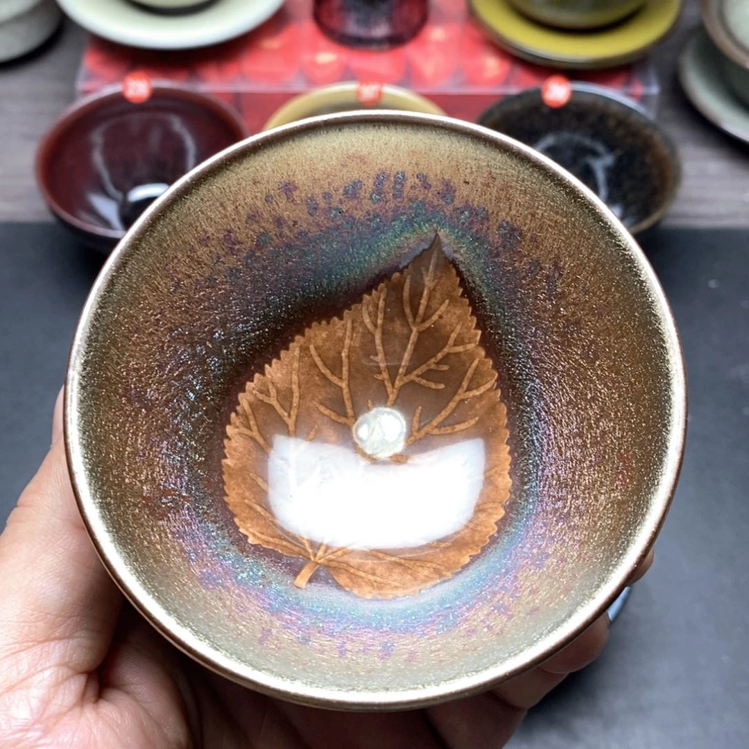 摆件建盏主人杯茶壶盖碗