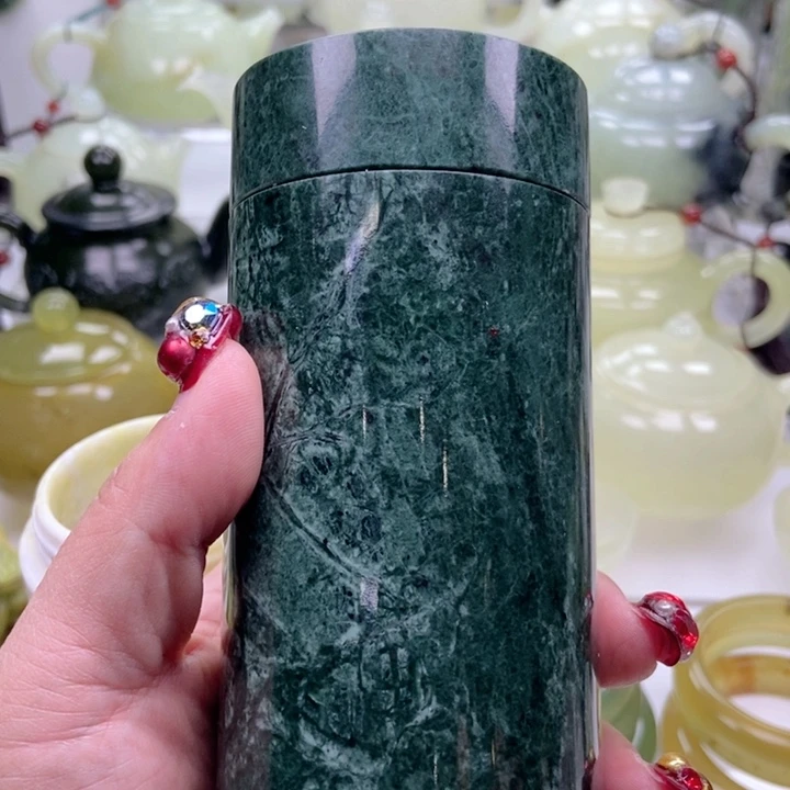 蛇纹石玉壶未镶嵌