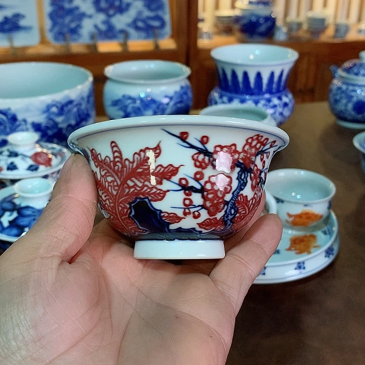 錡镇堂手工手绘杯