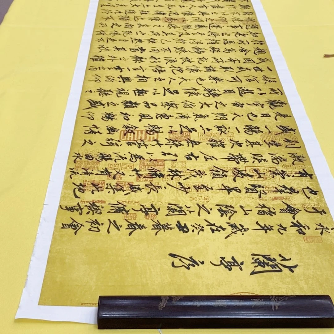 书法兰亭张老师六尺仿古