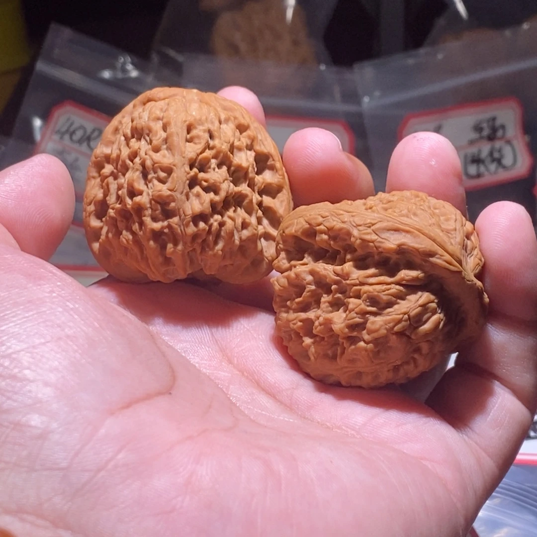 旗***旗吊坠文玩核桃41全品南疆