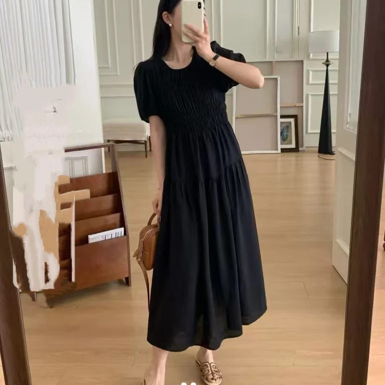 462.大码夏季显瘦长裙20483款-裙长约120