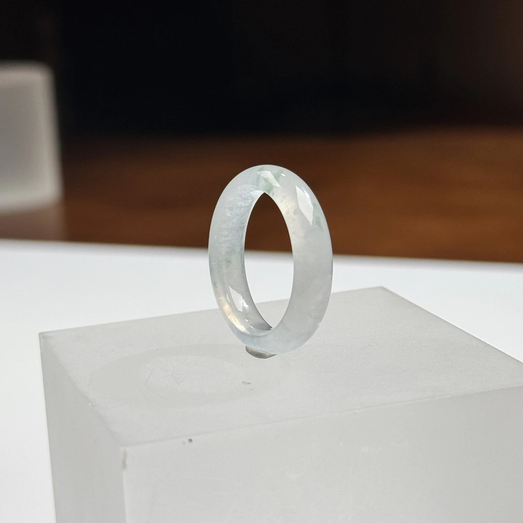 【庄家翡翠】冰种翡翠戒圈 24圈口