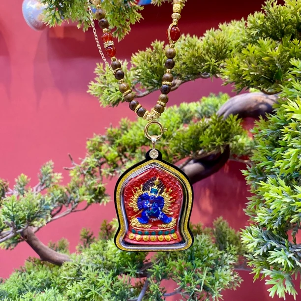 大威德手绘擦擦吊坠亚克力防水壳有绳