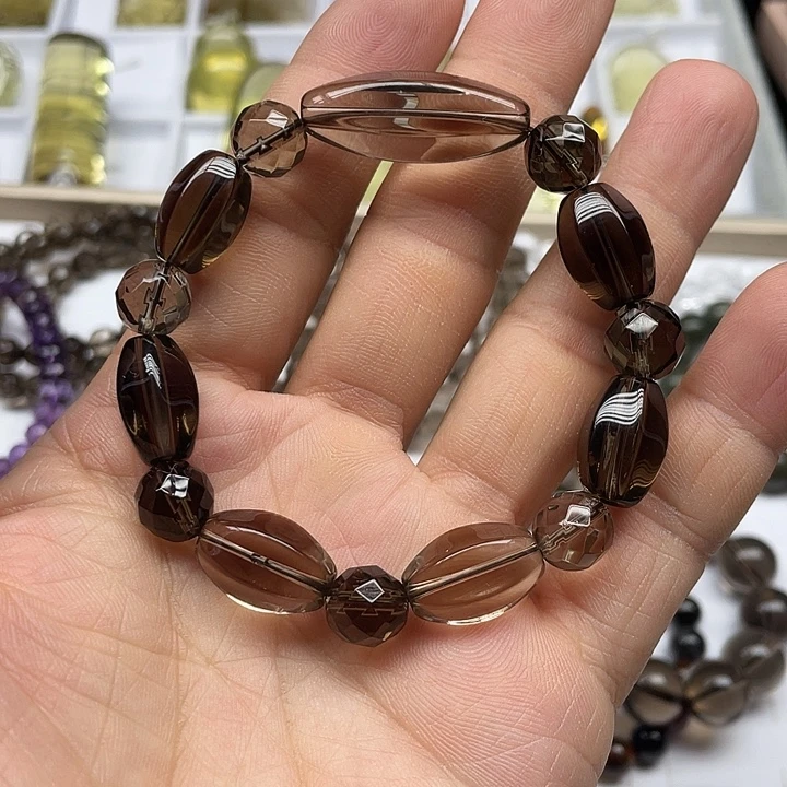 手链未镶嵌水晶茶水晶