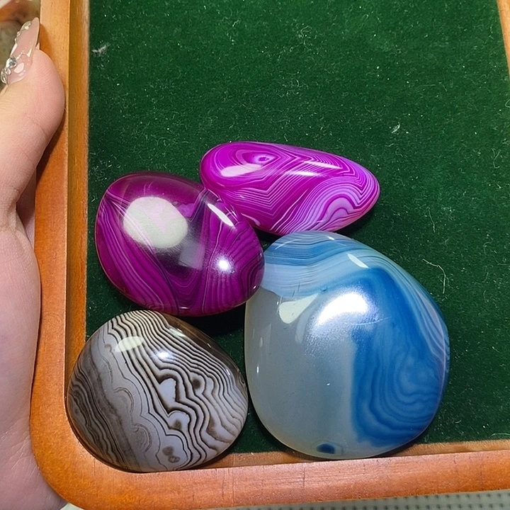 未镶嵌玛瑙/玉髓珠宝奇石