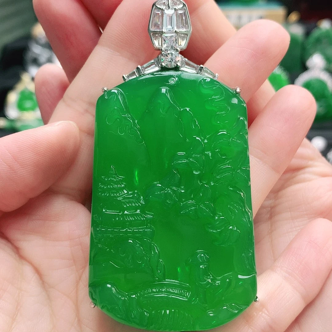 玛瑙/玉髓吊坠银S925镶嵌《****》