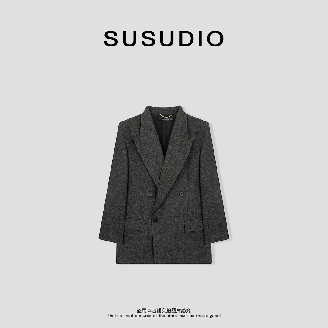SUSUDIO① 红毯西装 新款百搭轻盈西装外套70027