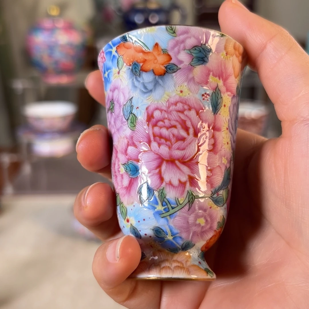 乐****纯手工手绘 高端茶器