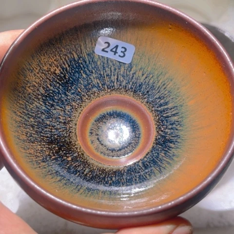 茶盏原矿原釉柴烧建盏