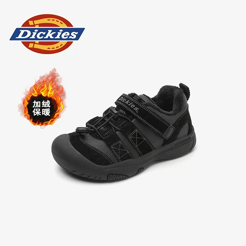 Dickies男宝冬季二棉鞋青少年时尚百搭加厚加绒保暖儿童防滑板鞋