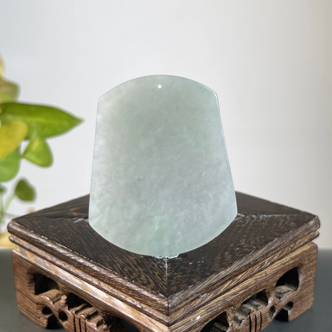 JGB22-36  天然缅甸A货翡翠  无事牌