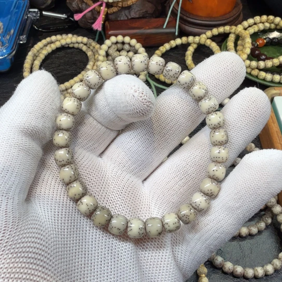 星月菩提手串8Ｘ７冰糖单圈。