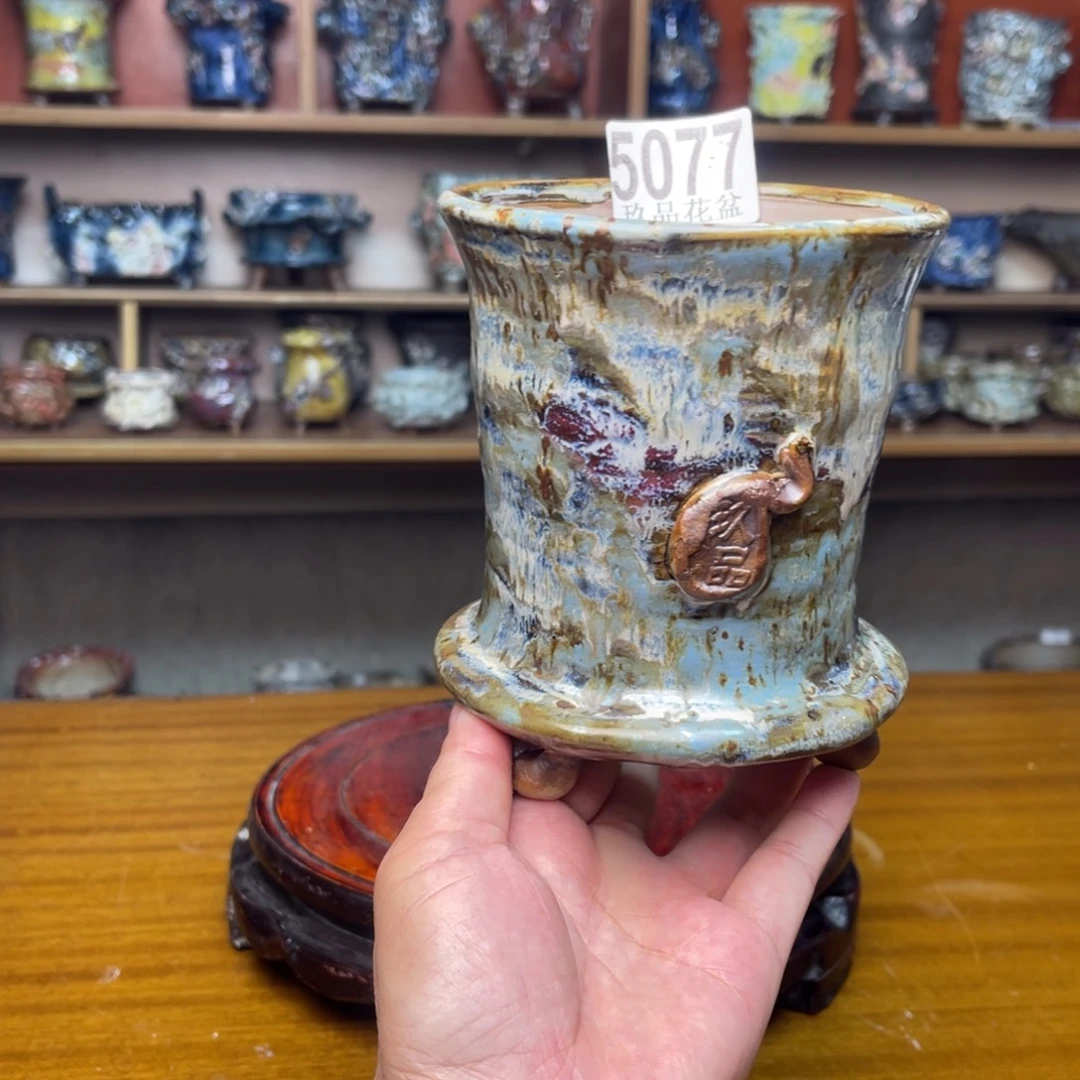 景德镇陶瓷玖品花盆