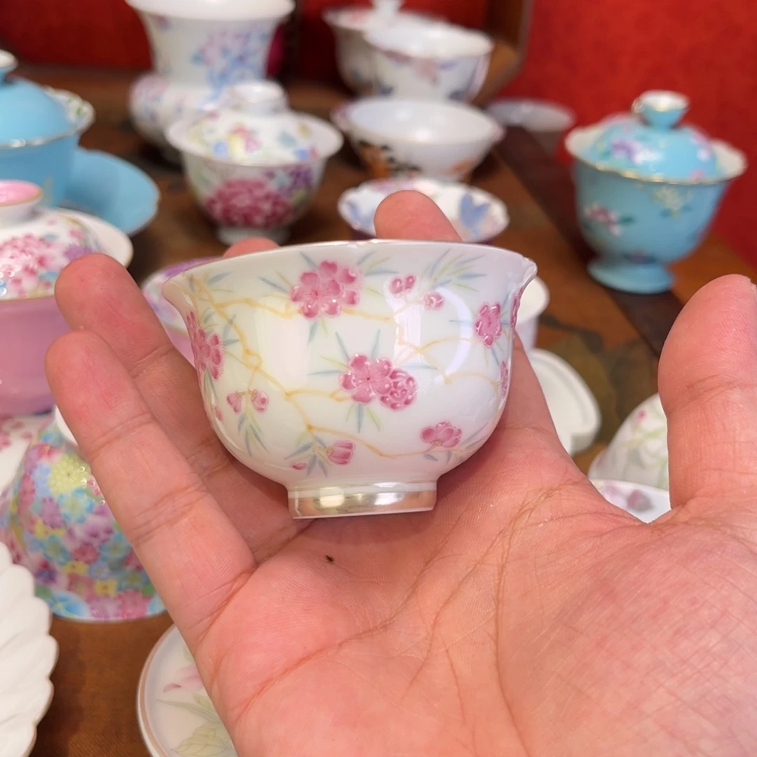 景德镇纯手工陶瓷茶具