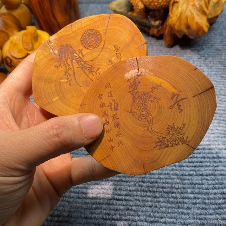 柏木（崖柏）陈化老料把件手串 发一个