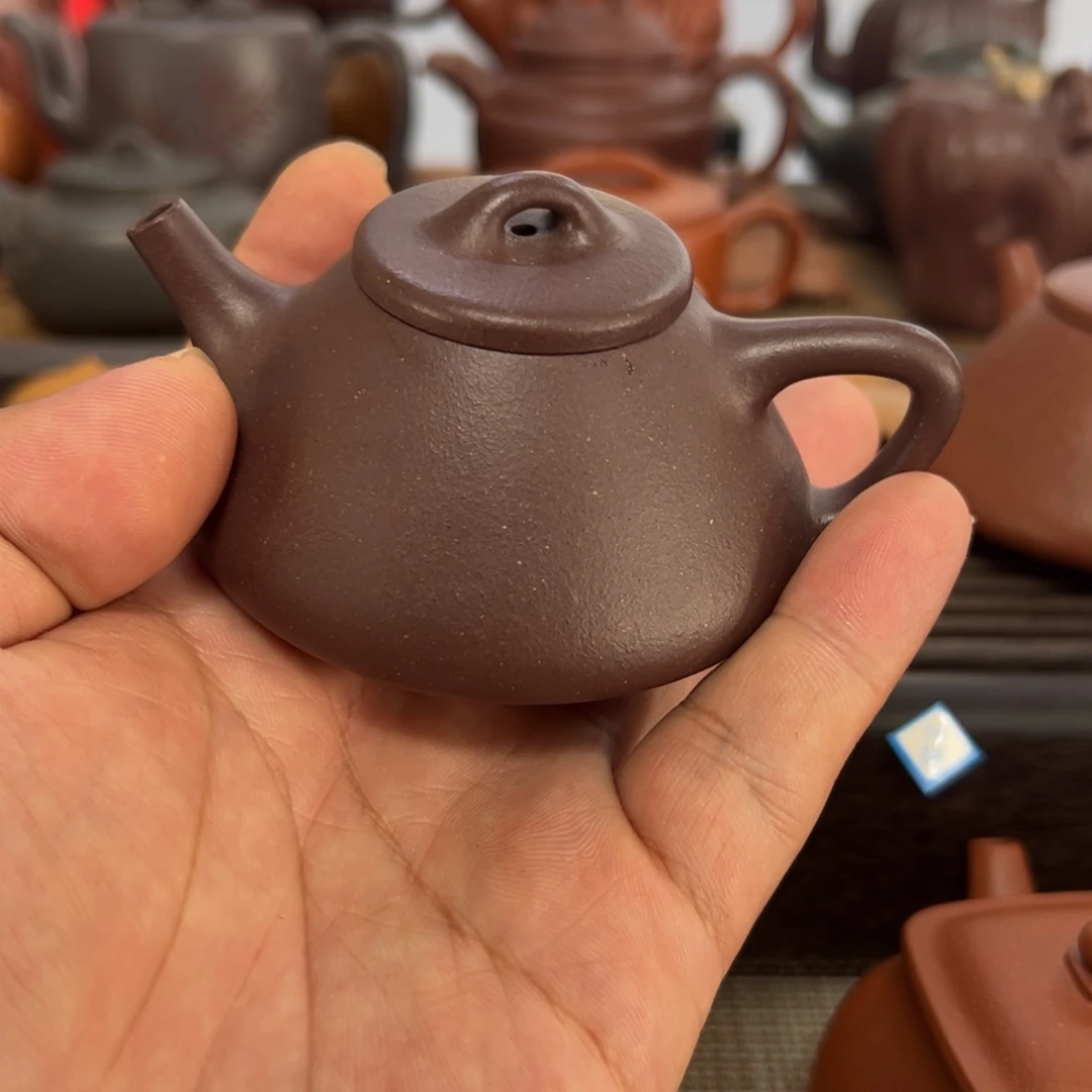 茶壶紫砂陌**趣手工制作