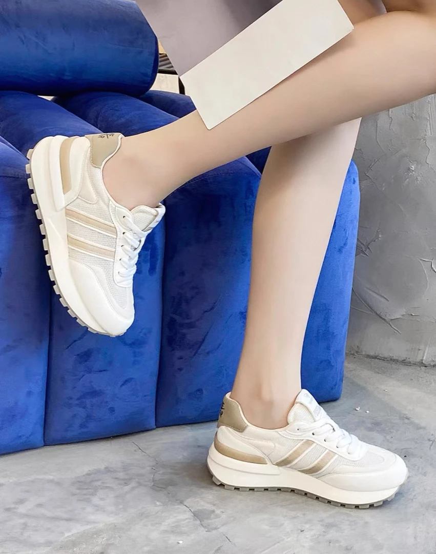 825百搭运动鞋女鞋2025春夏网面休闲鞋轻便旅游鞋同款实体甄选