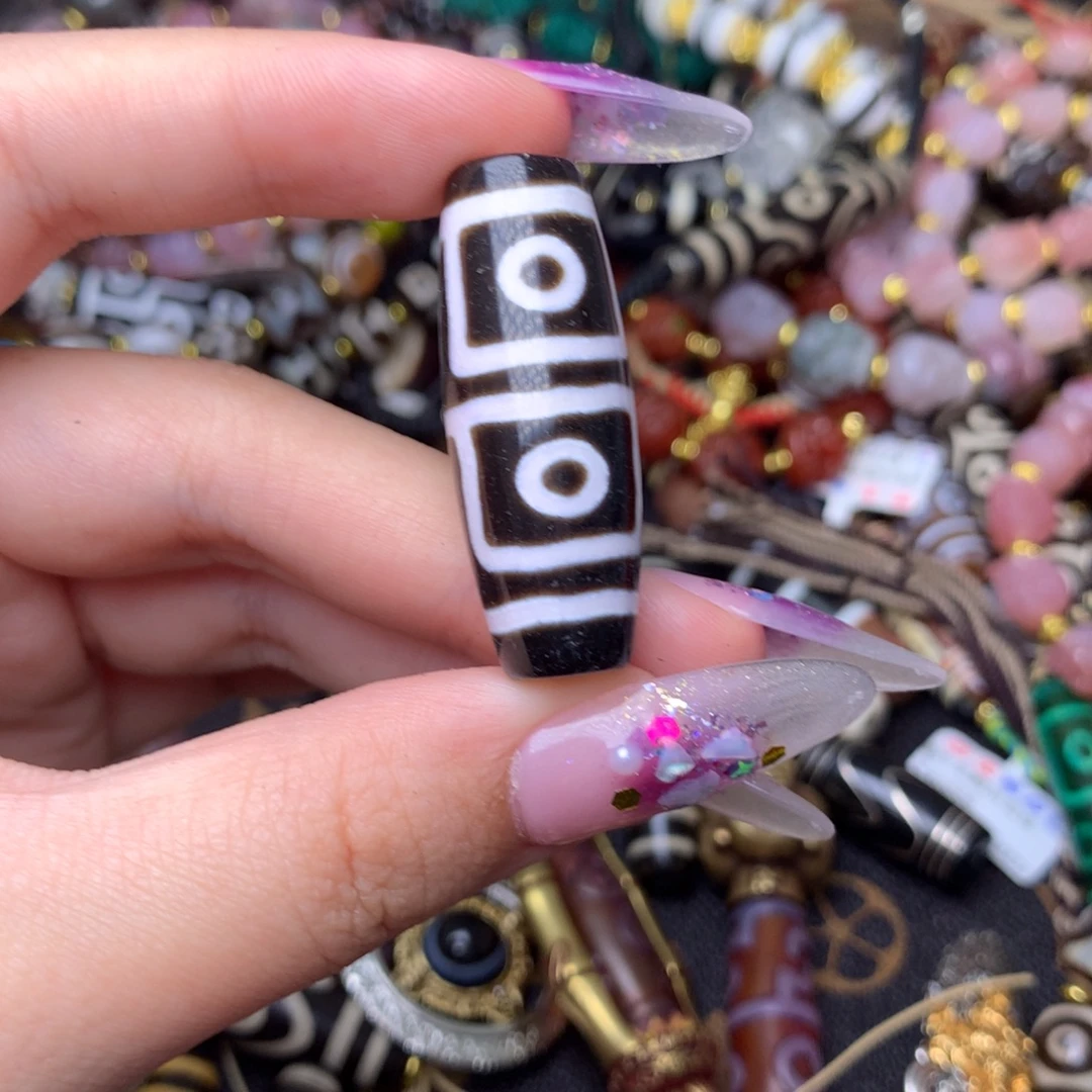 玛瑙/玉髓未镶嵌发一条