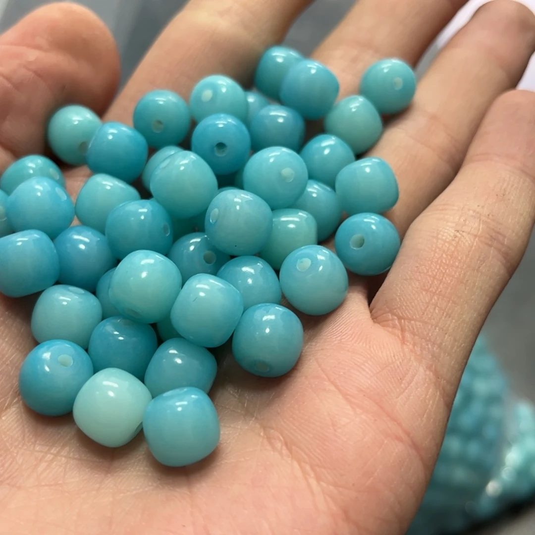 【闪购商品】白玉菩提吊坠q10/100+20颗冰蓝