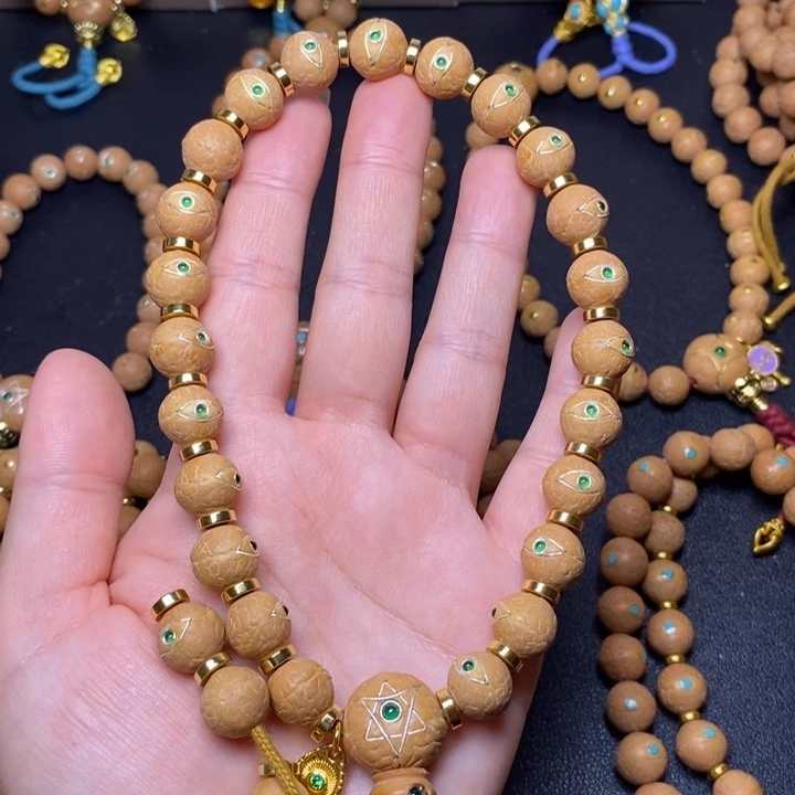 凤眼菩提手串描眼线12+手持