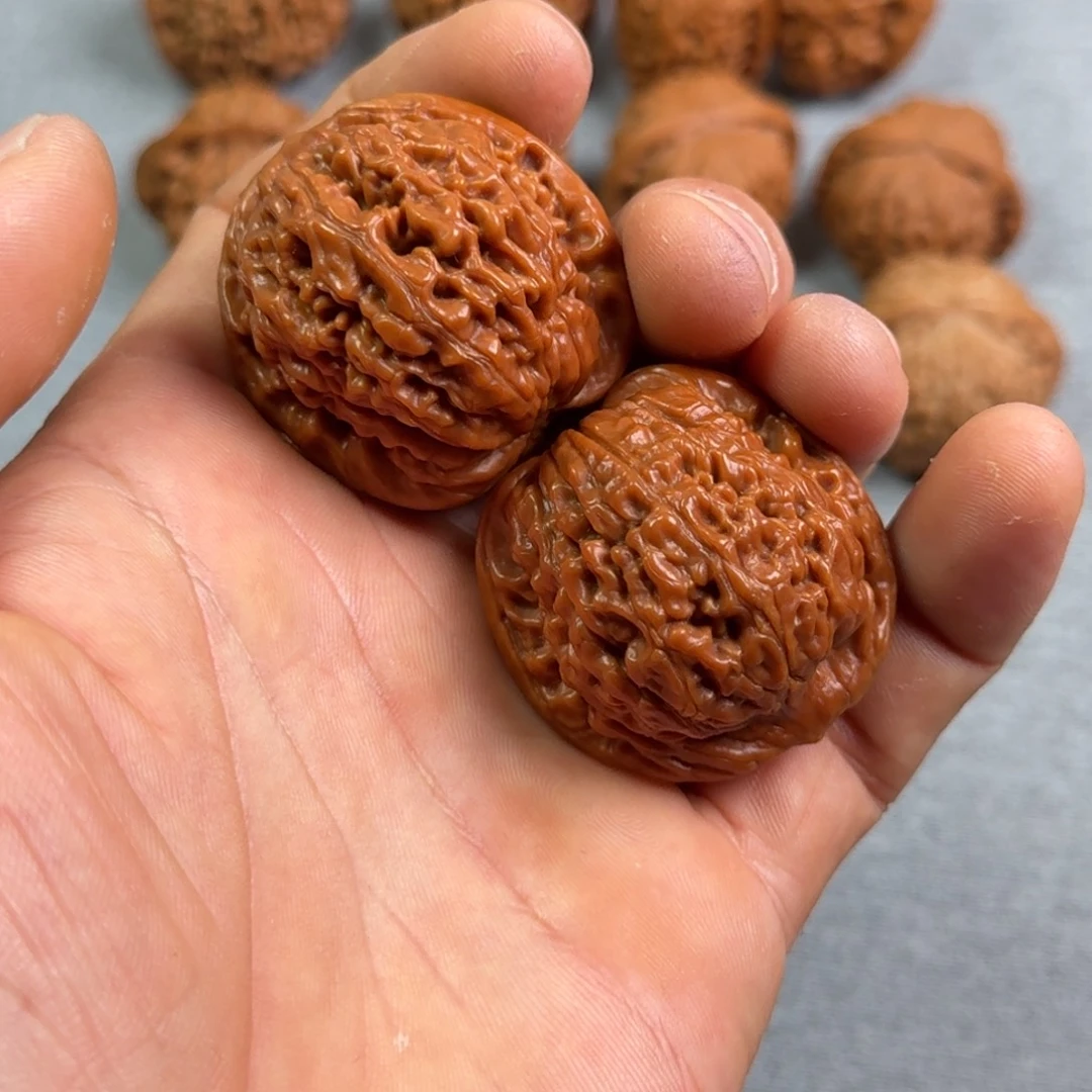 文玩核桃把件全品39莲花