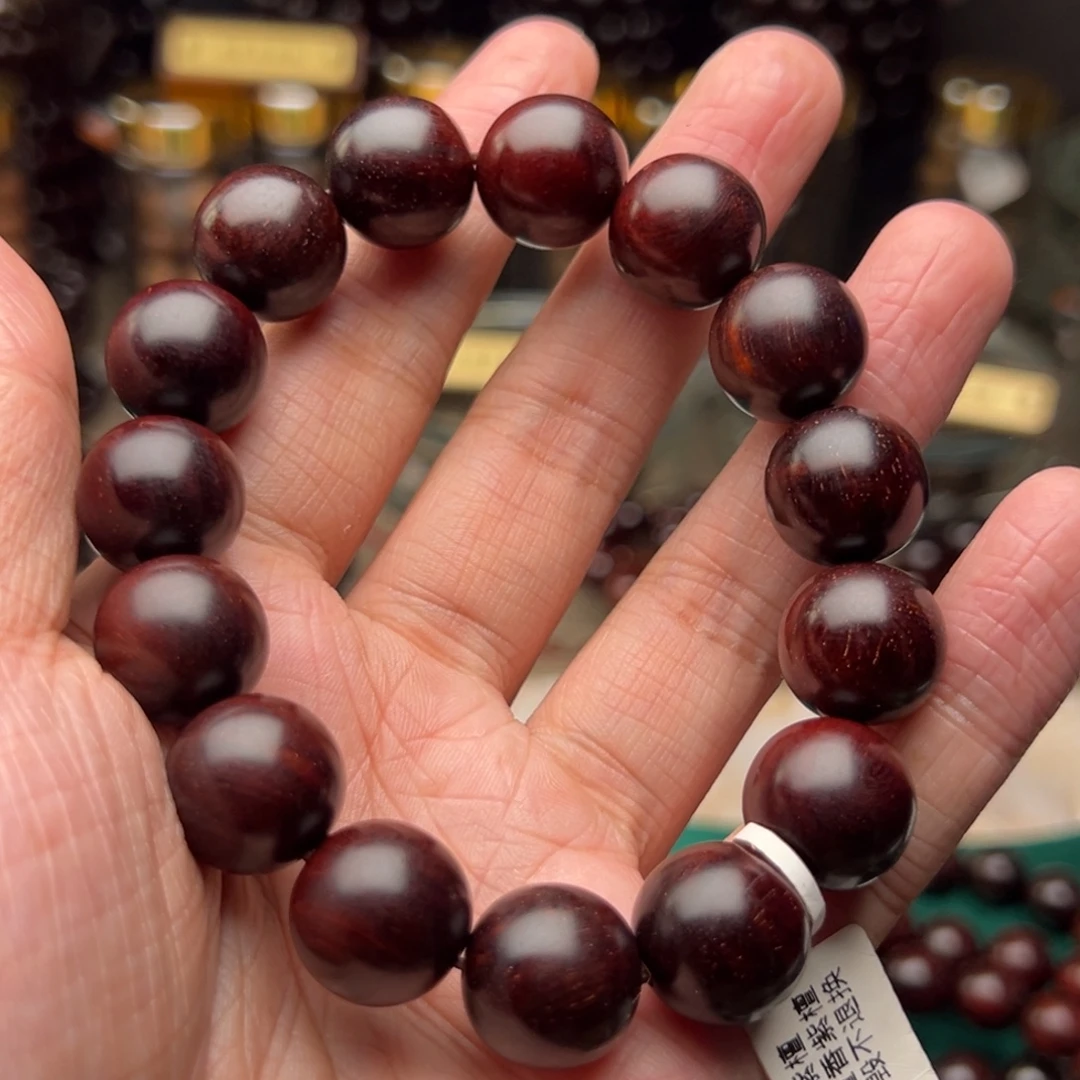 檀香紫檀（小叶紫檀）手串/手链1.5带星包浆特价款
