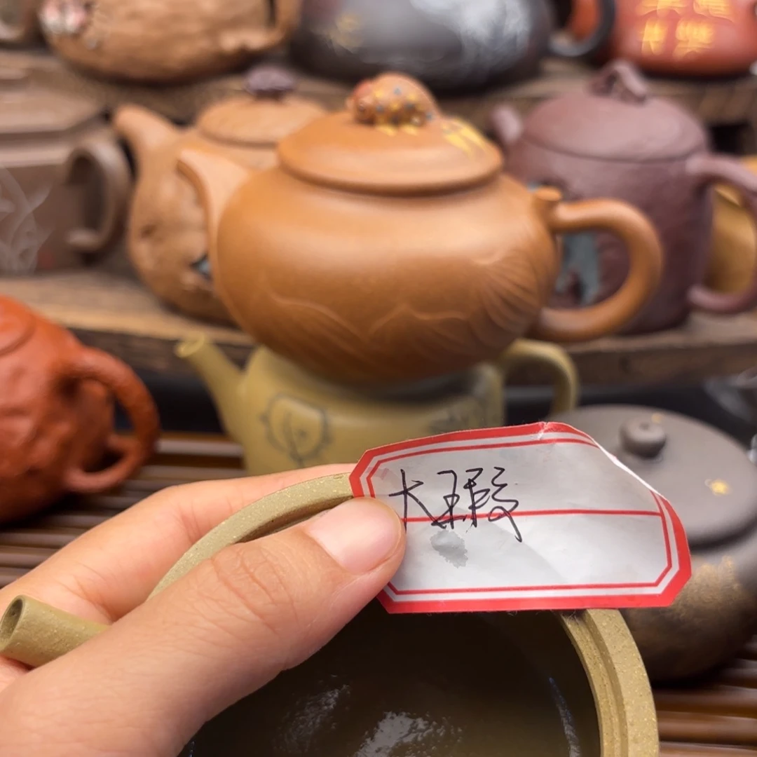 茶壶紫砂青段紫砂壶160c c